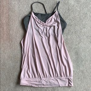 PURE built in bra open back size 4